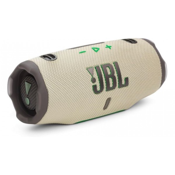 Портативная акустика JBL Charge 6 в бежевом цвете: мощный звук в вашем кармане
