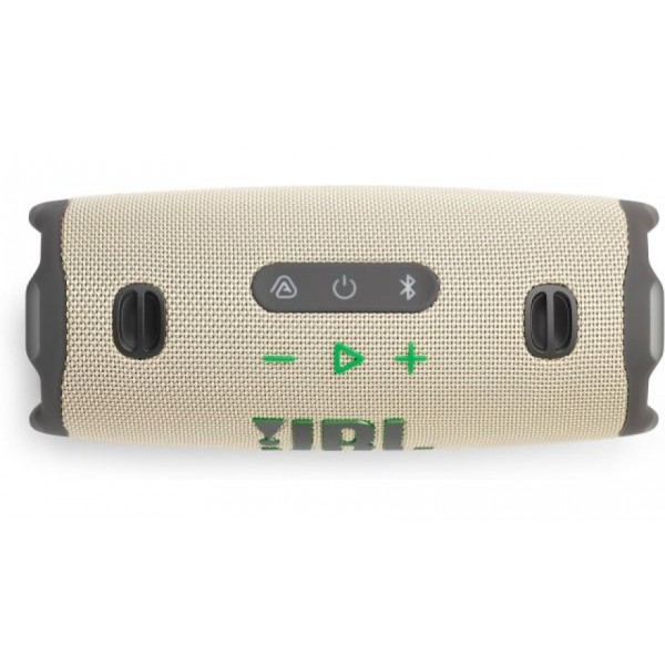 Портативная акустика JBL Charge 6 в бежевом цвете: мощный звук в вашем кармане