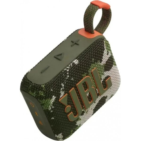 Портативная акустика JBL GO 4 с камуфляжным дизайном и мощностью 4.2 Вт