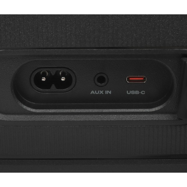 Портативная акустика JBL PartyBox On-The-Go 2 c 2 микрофономи, 100 Вт, черный