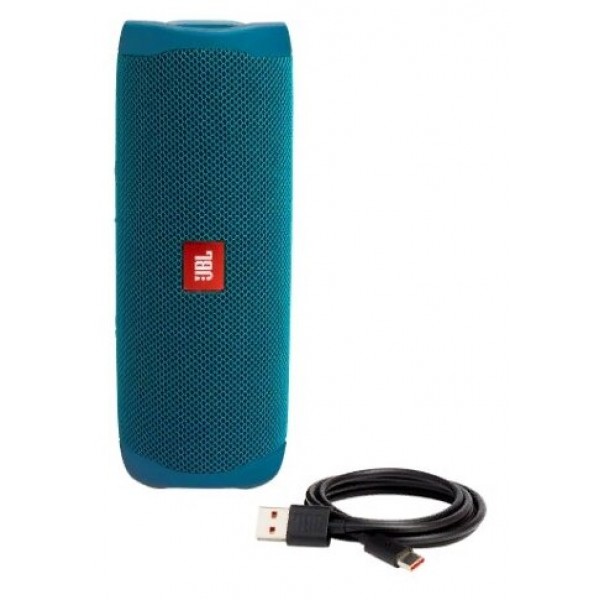 Портативная акустика JBL Flip 5 Eco Edition, 20 Вт, ocean blue