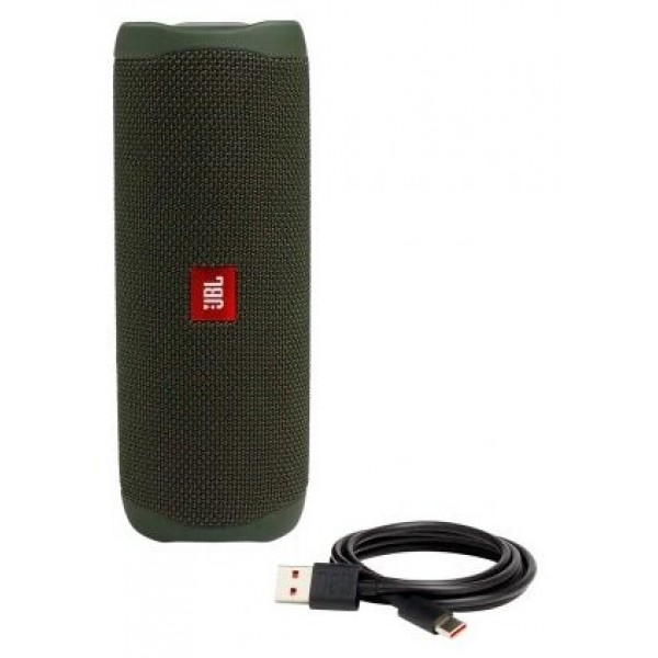 Портативная акустика JBL Flip 5, 20 Вт, зеленый