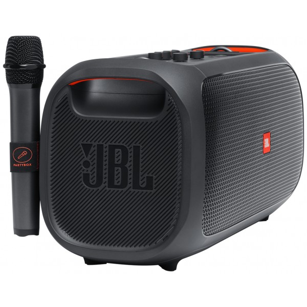 Портативная акустика JBL PartyBox On-The-Go, 100 Вт, черный