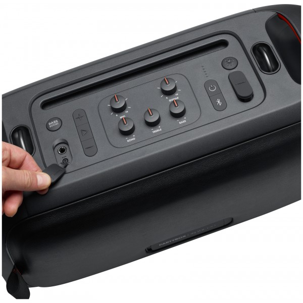Портативная акустика JBL PartyBox On-The-Go, 100 Вт, черный