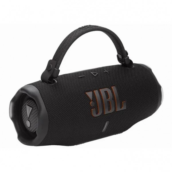 Портативная акустика JBL Charge 6 в черном цвете – мощный звук в любом месте