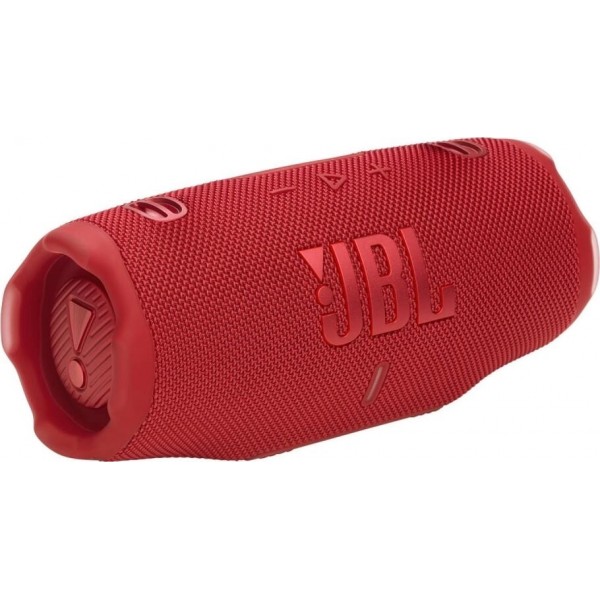 Портативная акустика JBL Charge 6 в красном цвете – мощный звук на любой вечеринке