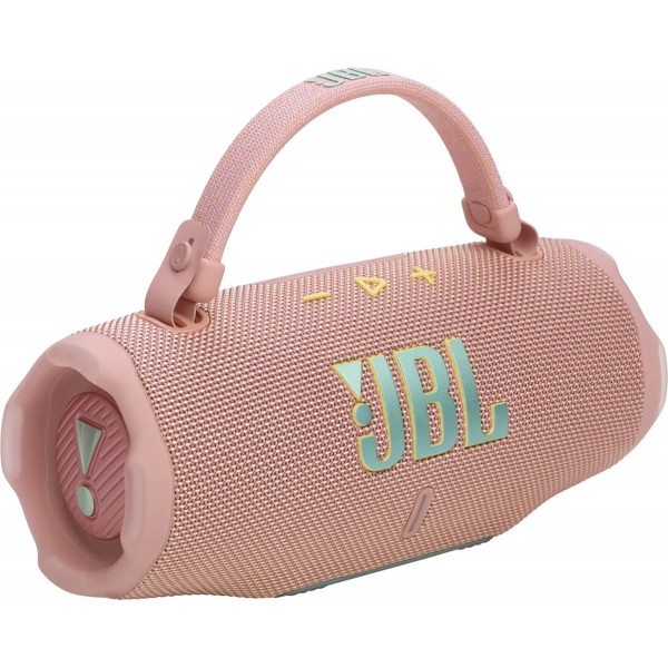 Портативная акустика JBL Charge 6 в стильном розовом цвете