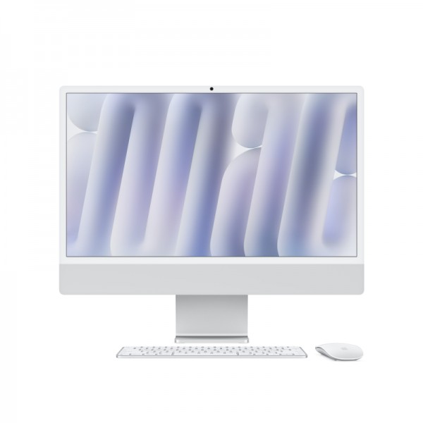 Apple iMac 24 Retina 4K (M4 10-Core CPU, GPU 10-Core, 16 ГБ, 512 ГБ) (Z1EH000ZC) Серебристый