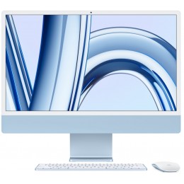 Apple iMac 24 Retina 4K (M3 8-Core CPU, GPU 8-Core, 8 ГБ, 512 ГБ) (MQRR3) Синий