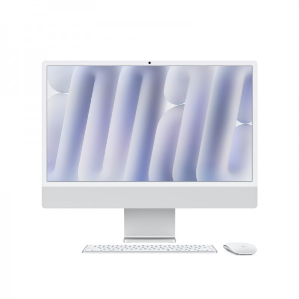 Apple iMac 24 Retina 4K (M4 8-Core CPU, GPU 8-Core, 16 ГБ, 256 ГБ) (MWUC3) Серебристый