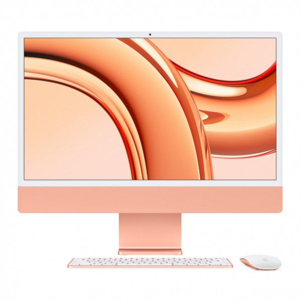 Apple iMac 24 Retina 4K (M4 10-Core CPU, GPU 10-Core, 32 ГБ, 512 ГБ) (Z1EW000DW) Оранжевый