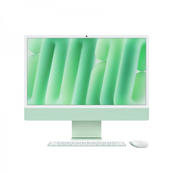 Apple iMac 24 Retina 4K (M4 10-Core CPU, GPU 10-Core, 16 ГБ, 256 ГБ) (MWUY3) Зеленый