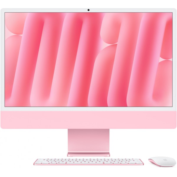 Apple iMac 24 Retina 4K (M4 10-Core CPU, GPU 10-Core, 16 ГБ, 1 ТБ) (Z1ES000DD) Розовый