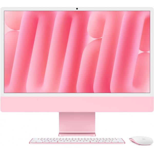 Apple iMac 24 Retina 4K (M4 10-Core CPU, GPU 10-Core, 32 ГБ, 512 ГБ) (Z1ES000DE) Розовый