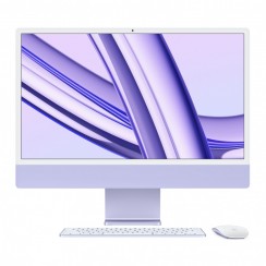 Apple iMac 24 Retina 4K (M3 8-Core CPU, GPU 10-Core, 8 ГБ, 256 ГБ) (MQRV3) Фиолетовый