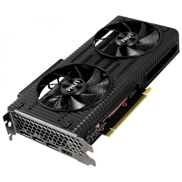 Видеокарта Palit NVIDIA GeForce RTX 3060Ti, PA-RTX3060Ti DUAL 8G V1 LHR, 8ГБ, GDDR6, LHR, Ret [NE6306T019P2-190AD]