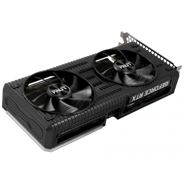 Видеокарта Palit NVIDIA GeForce RTX 3060Ti, PA-RTX3060Ti DUAL 8G V1 LHR, 8ГБ, GDDR6, LHR, Ret [NE6306T019P2-190AD]