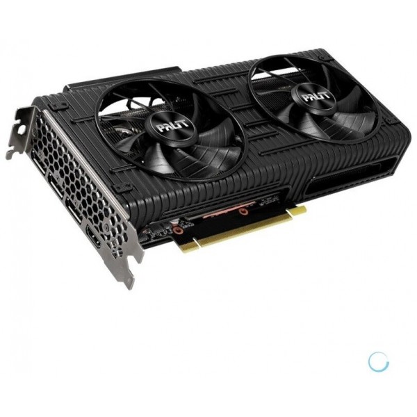 Видеокарта Palit NVIDIA GeForce RTX 3060Ti, PA-RTX3060Ti DUAL 8G V1 LHR, 8ГБ, GDDR6, LHR, Ret [NE6306T019P2-190AD]