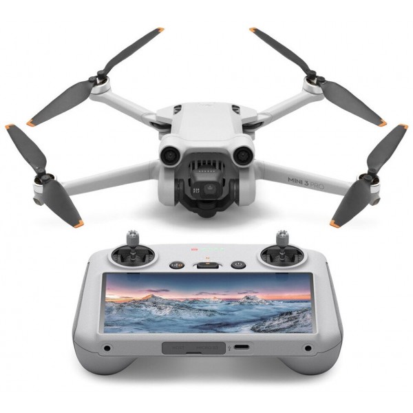 Квадрокоптер DJI Mini 3 Pro (DJI RC), серый