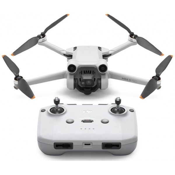 Квадрокоптер DJI Mini 3 Pro (DJI RC), серый