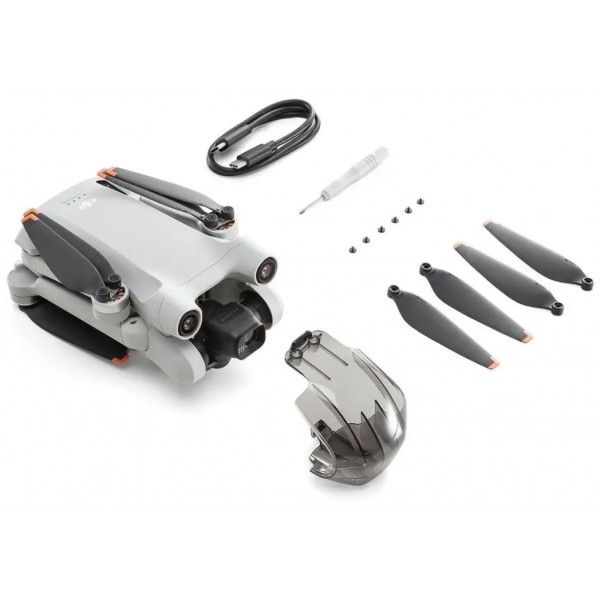 Квадрокоптер DJI Mini 3 Pro (DJI RC-N1), серый