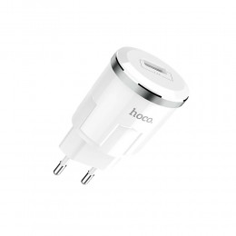 Зарядное устройство USB + кабель Tupe-C Hoco C37A Белый