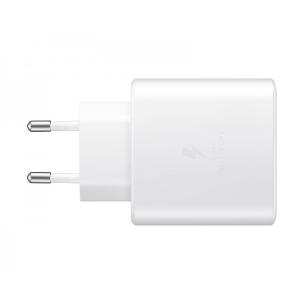 Сетевое зарядное устройство Samsung EP-T4510 45W USB-C в белом цвете