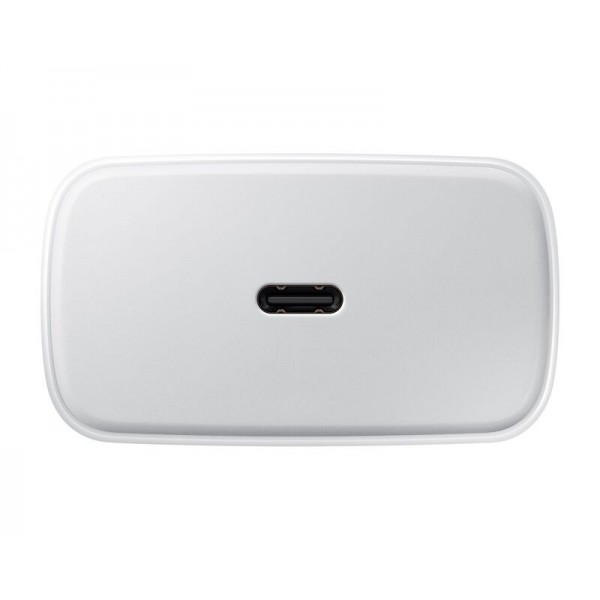 Сетевое зарядное устройство Samsung EP-T4510 45W USB-C в белом цвете