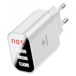 Зарядное устройство USB Baseus CCAL-BH02 Белый