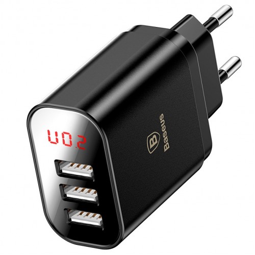 Зарядное устройство USB Baseus CCAL-BH01 Черный