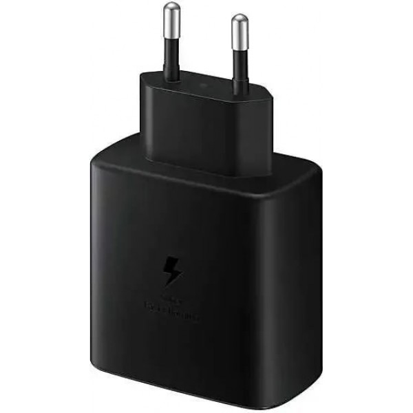 Сетевое зарядное устройство Samsung EP-TA845, с кабелем, 45 Вт, Черный