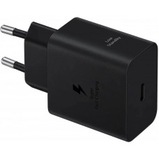 Сетевое зарядное устройство Samsung EP-T4511, c кабелем, USB-C, 45Вт, 3A, черный