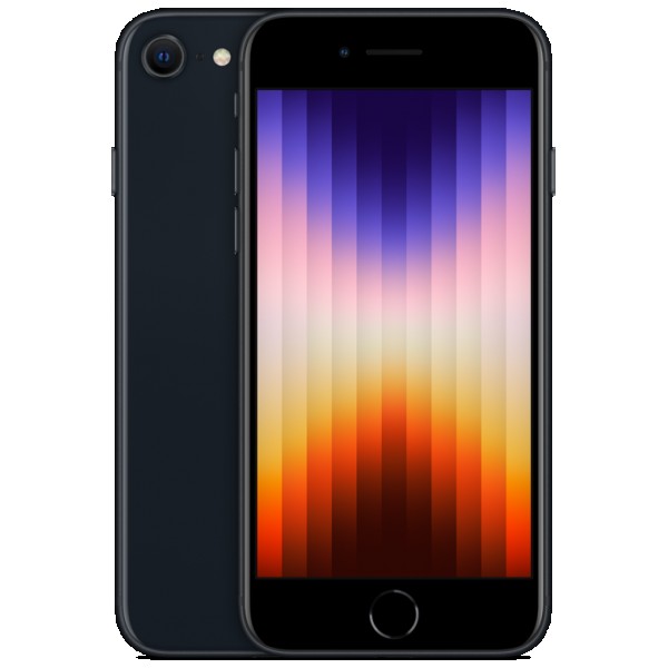 Смартфон Apple iPhone SE 2022 256 ГБ, midnight