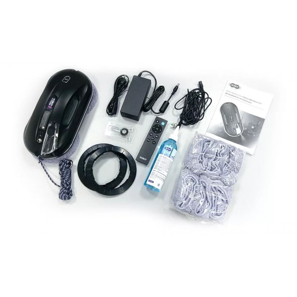 Робот мойщик окон HOBOT-388 Ultrasonic, черный
