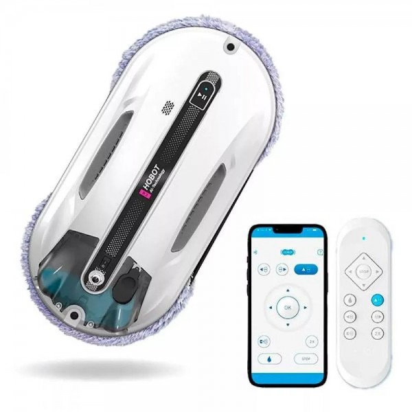 Робот мойщик окон HOBOT-R3 Ultrasonic, белый