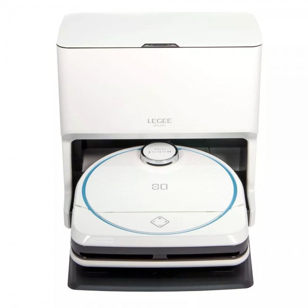 Робот пылесос моющий Hobot LEGEE-D8 со станцией самоочистки салфеток LuLu