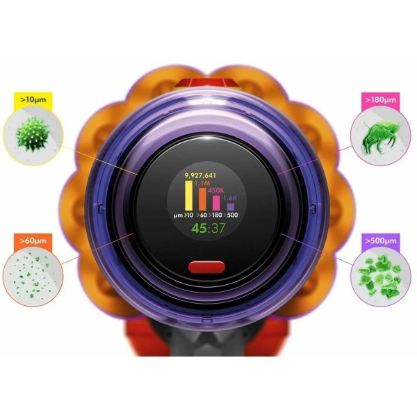 Пылесос Dyson V12s Detect Slim Submarine (SV46) в золотом цвете – мощная уборка без усилий