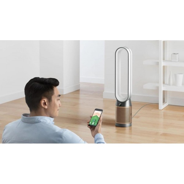 Очиститель воздуха Dyson Purifier Cool PC2 De-NOx TP12 White/Gold, белый/золотой