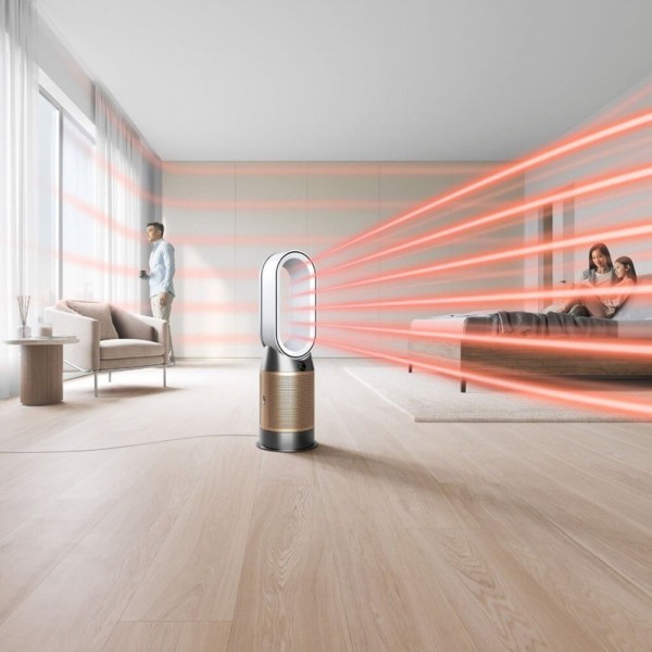 Очиститель воздуха Dyson HP09 Hot Cool Formaldehyde White/Gold, белый/золотой