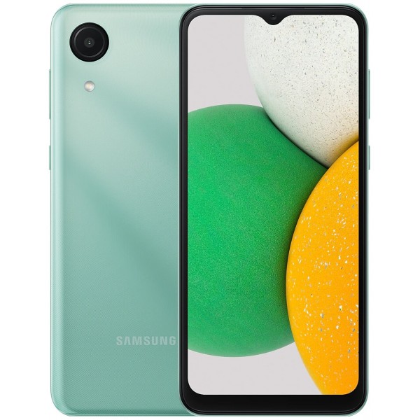 Смартфон Samsung Galaxy A03 Core 2/32 ГБ Мятный