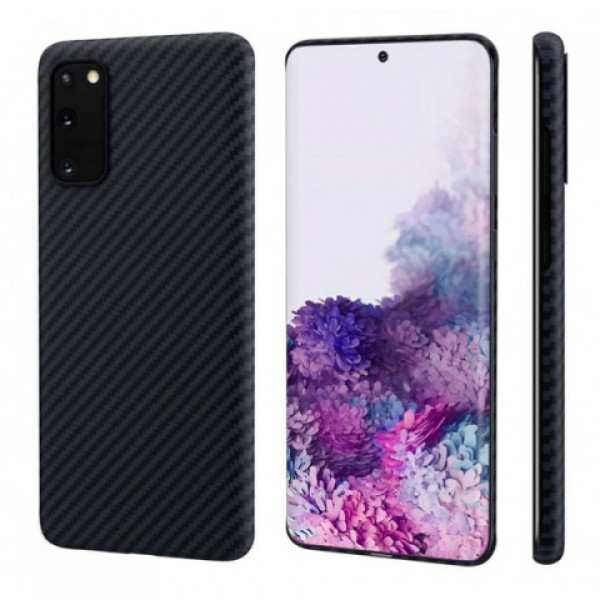 Кевларовый Чехол Pitaka Для Samsung S20 Чёрный Кевларовый Чехол Pitaka Для Samsung S20 Чёрный