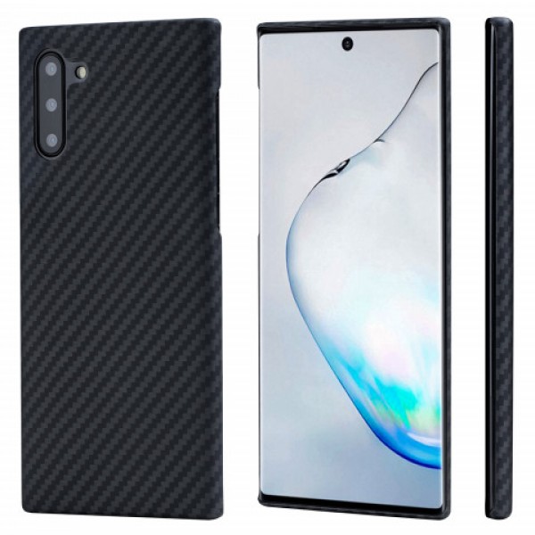 Кевларовый Чехол Pitaka Для Samsung Note 10 Чёрно-серый Кевларовый Чехол Pitaka Для Samsung Note 10 Чёрно-серый