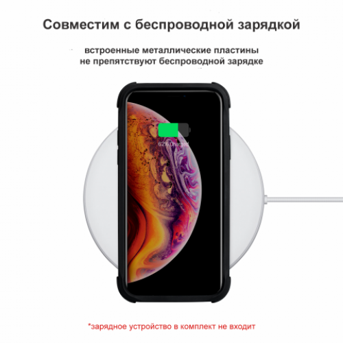 Противоударный Кевларовый Чехол Pitaka Для Apple IPhone Xs Черно-серый