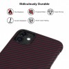 Кевларовый Чехол Pitaka Для Apple IPhone 11 Черно-красный