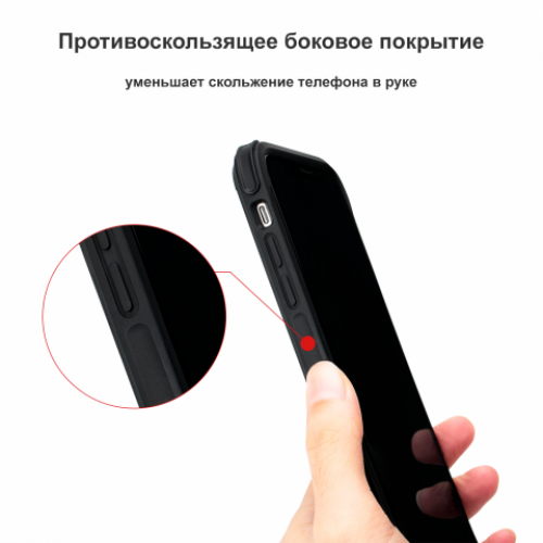 Противоударный Кевларовый Чехол Pitaka Для Apple IPhone Xr Черно-серый