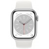 Умные часы Apple Watch Series 8 41 мм Aluminium Case silver/white M/L