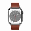 Умные часы Apple Watch Series 8 41 мм Silver Stainless Steel Case, brown modern buckle