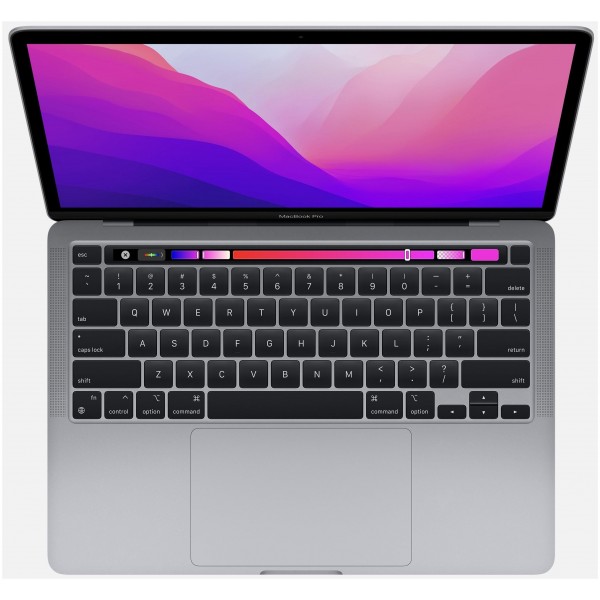 Apple MacBook Pro 13.3 Touch Bar 2022 MNEQ3LL/A (M2 8-Core, GPU 10-Core, 8GB, 512GB) серебристый