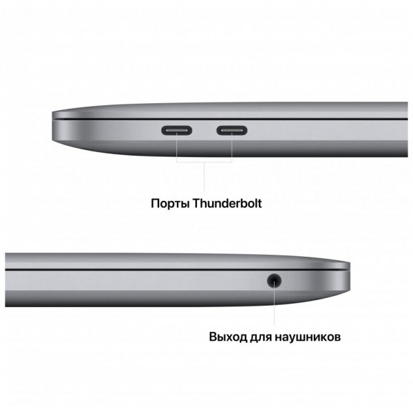 Apple MacBook Pro 13.3 Touch Bar 2022 MNEQ3LL/A (M2 8-Core, GPU 10-Core, 8GB, 512GB) серебристый