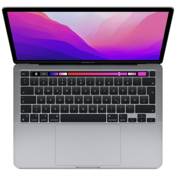 Apple MacBook Pro 13.3 Touch Bar 2022 MNEQ3LL/A (M2 8-Core, GPU 10-Core, 8GB, 512GB) серебристый